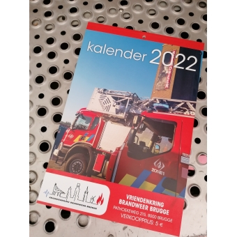 Kalender Brandweer Brugge 2022   ( de kalenders worden zo snel mogelijk verzonden )